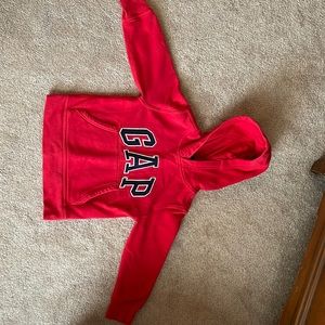 GAP XS kids red sweatshirt GUC